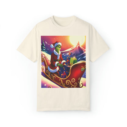 Grinch Unisex Garment-Dyed T-shirt