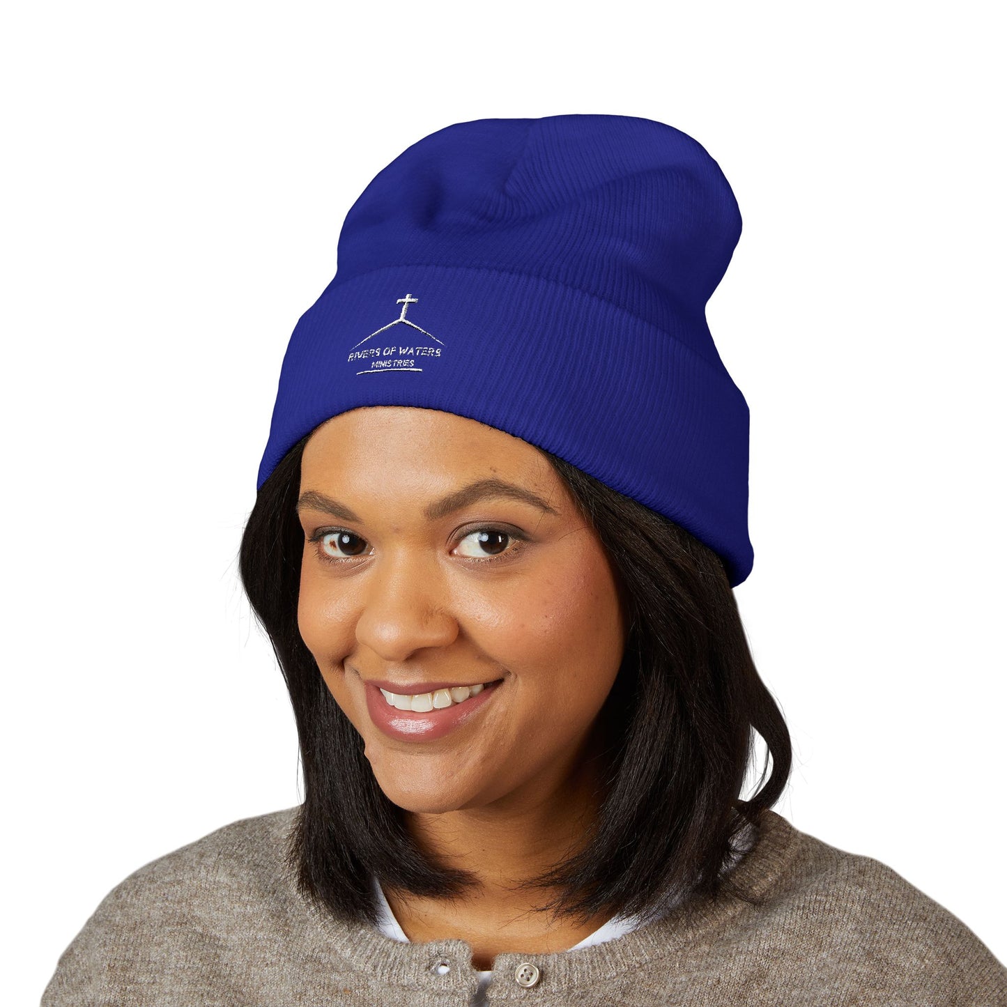 ROWM Classic Cuffed Beanie (Embroidery)