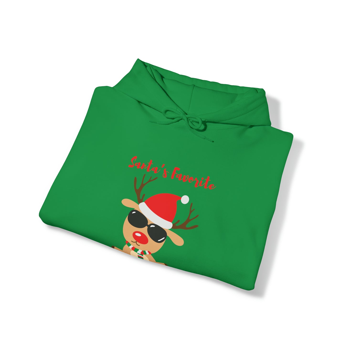 Santa’s Favorite Unisex Heavy Blend™ Hooded Sweatshirt Keep It Moving