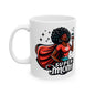 Super Mom Fueled by Coffee. Powered by Love  Mug, (11oz, 15oz)