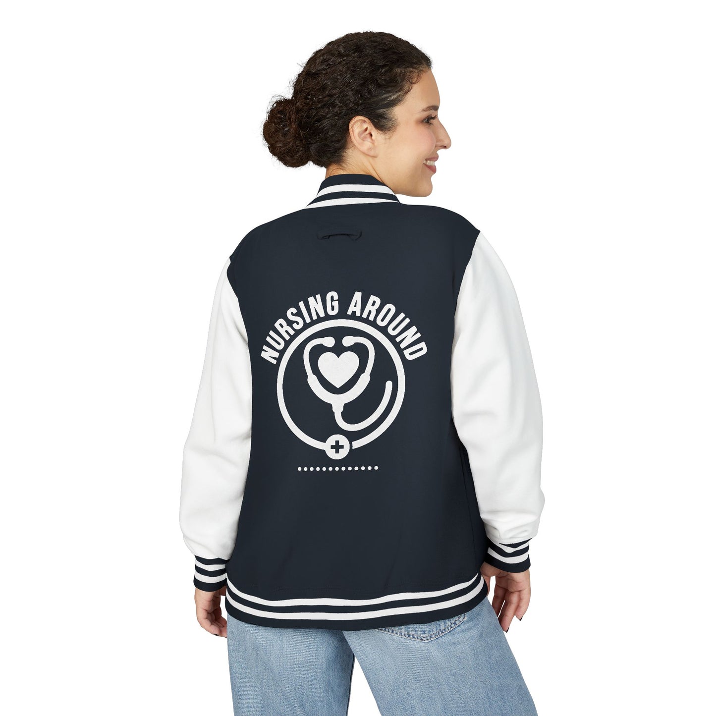 Nursing Around Letterman Jacket