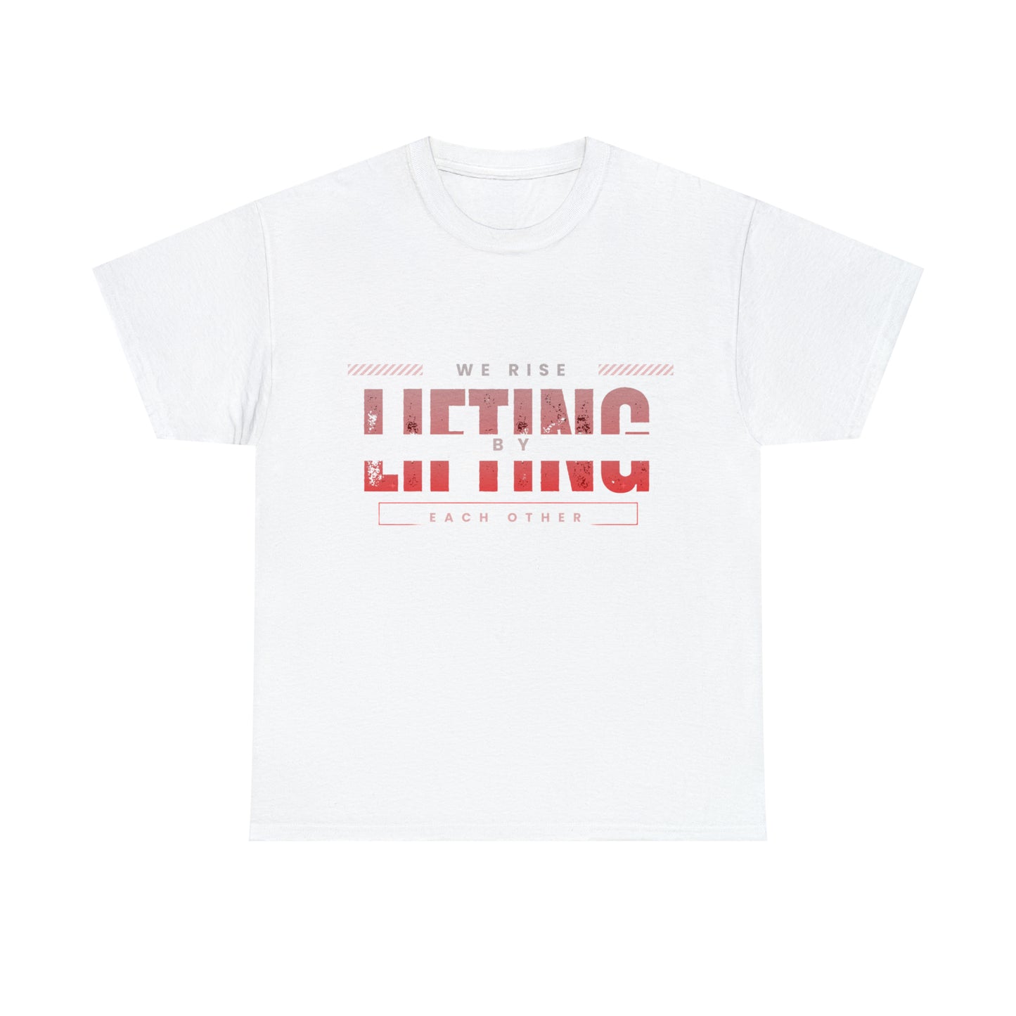 We RISE by Lifting Others Unisex Heavy Cotton Tee