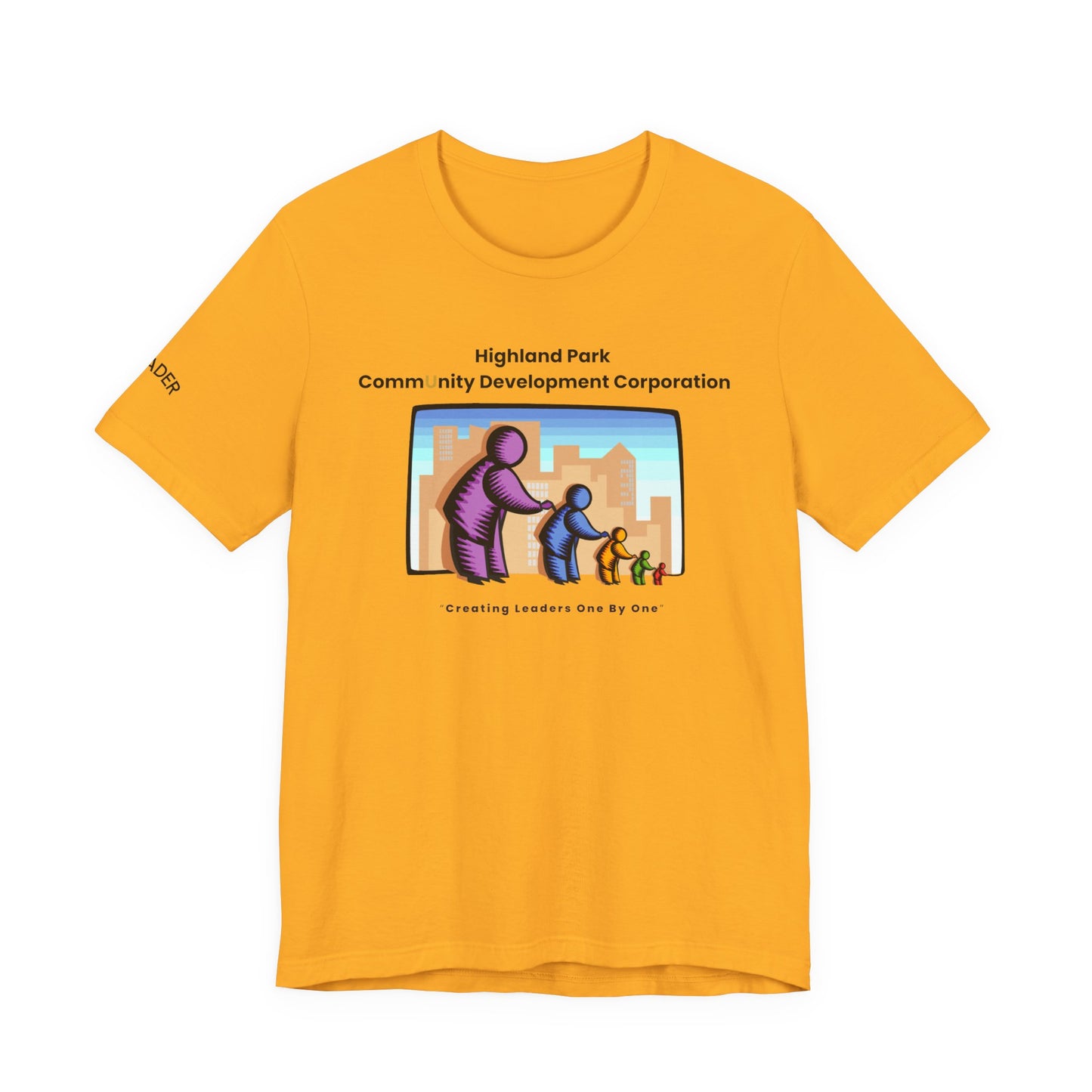 Highland Park CDC Leader on Right Sleeve #6 Short Sleeve Tee