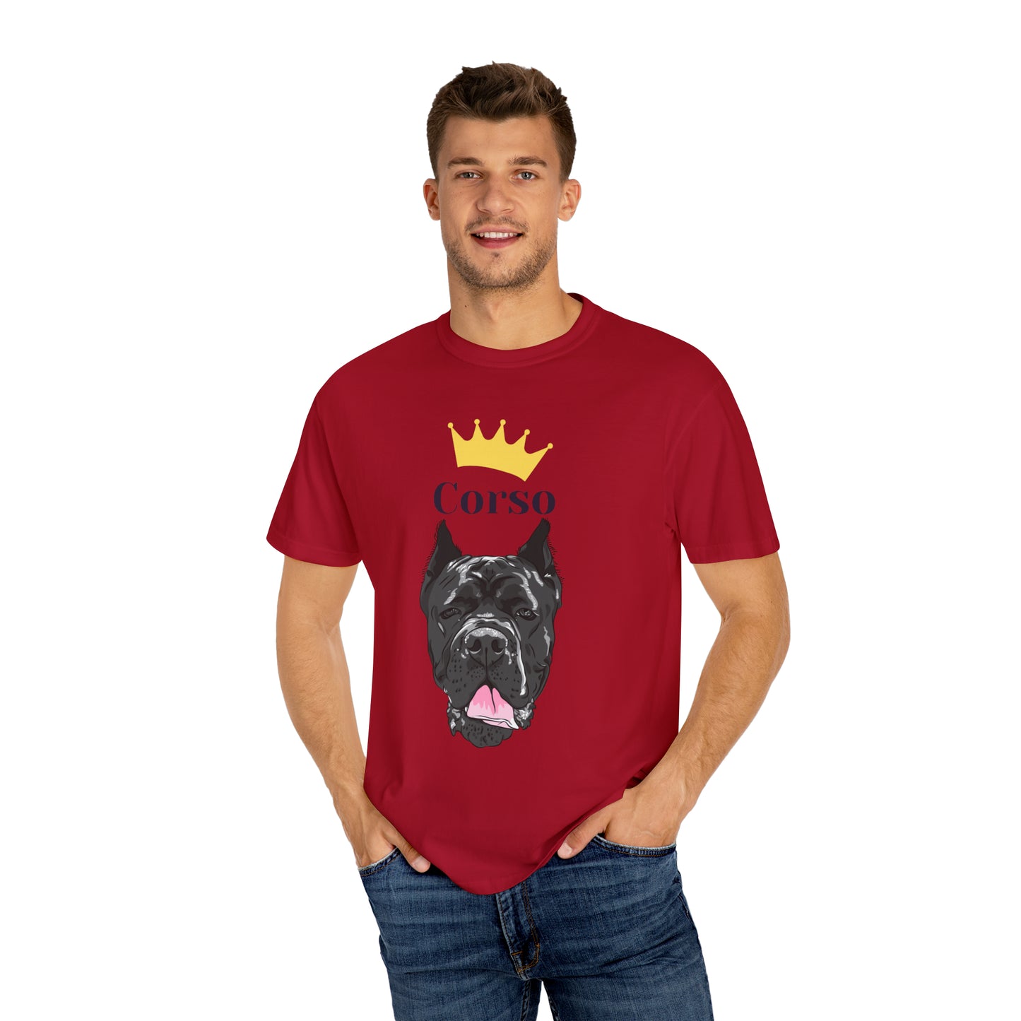 Cane Corso Unisex Garment-Dyed T-shirt