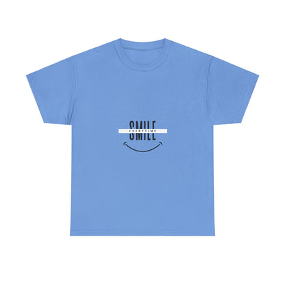 Smile Every Time Unisex Heavy Cotton Tee