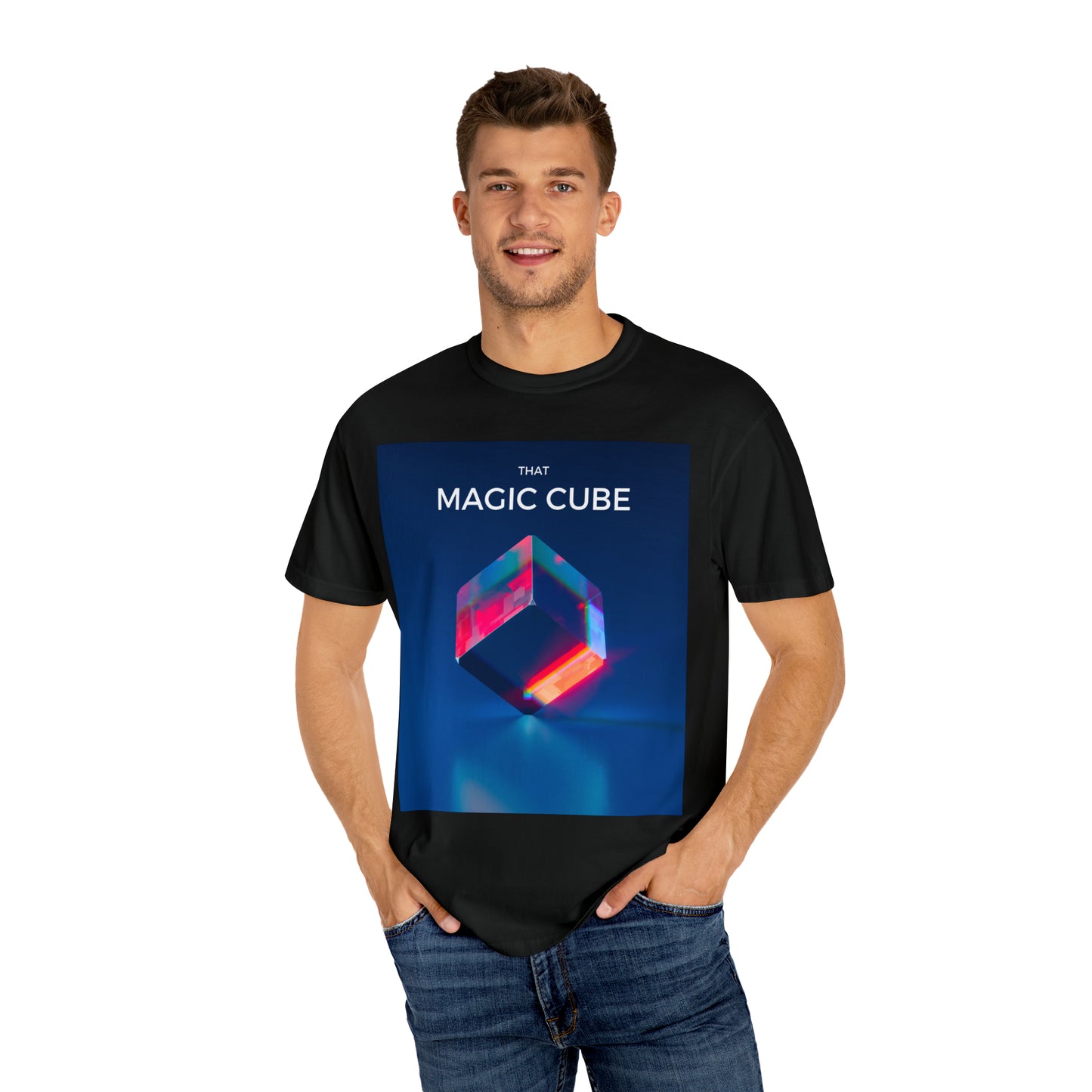 That Magic Cube Unisex Garment-Dyed T-shirt