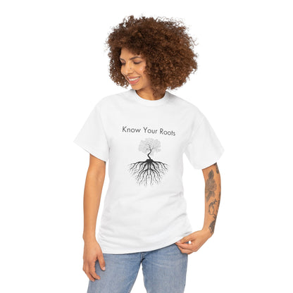 Know Your Roots Unisex Heavy Cotton Tee