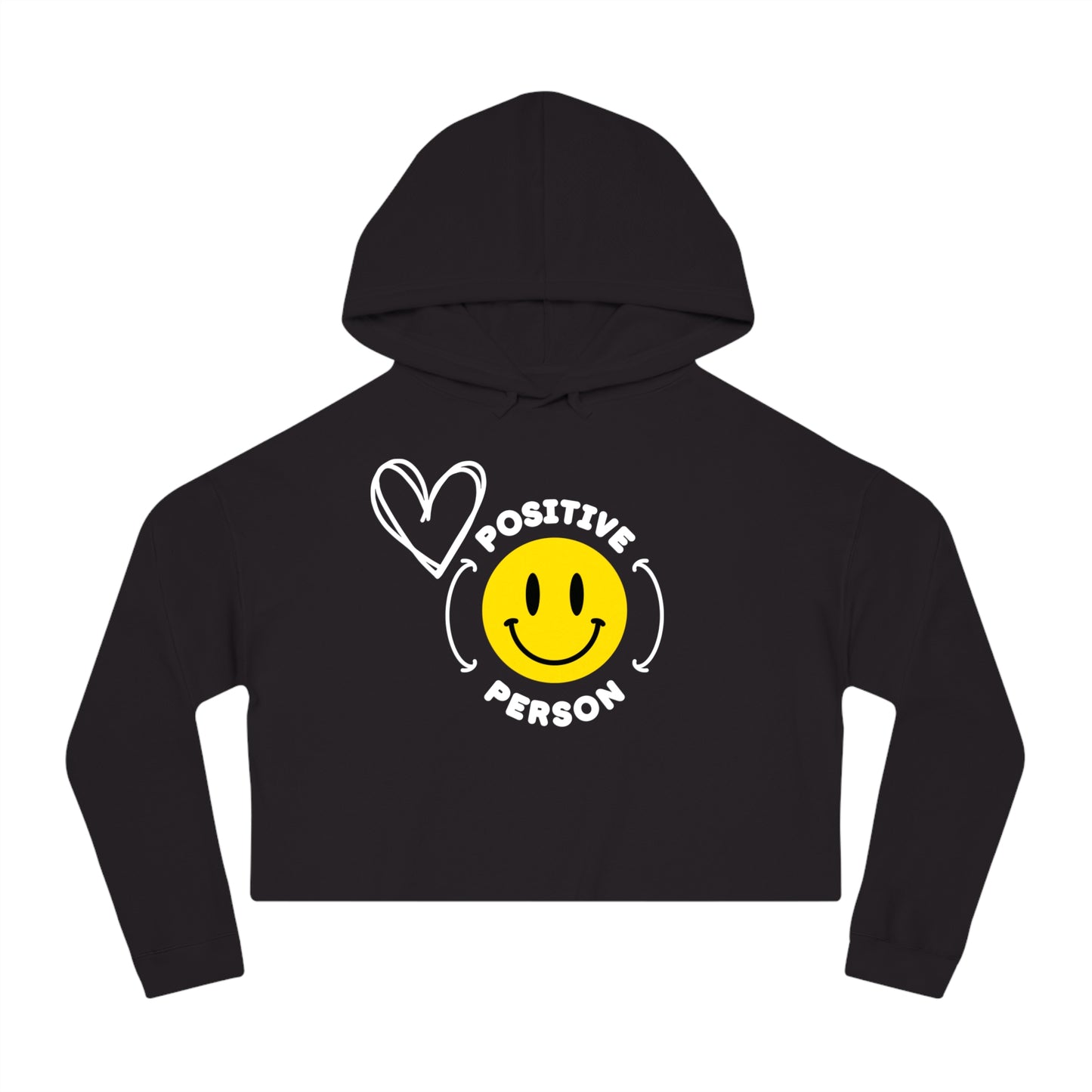 Positive Vibes - JH Cropped Hoodie