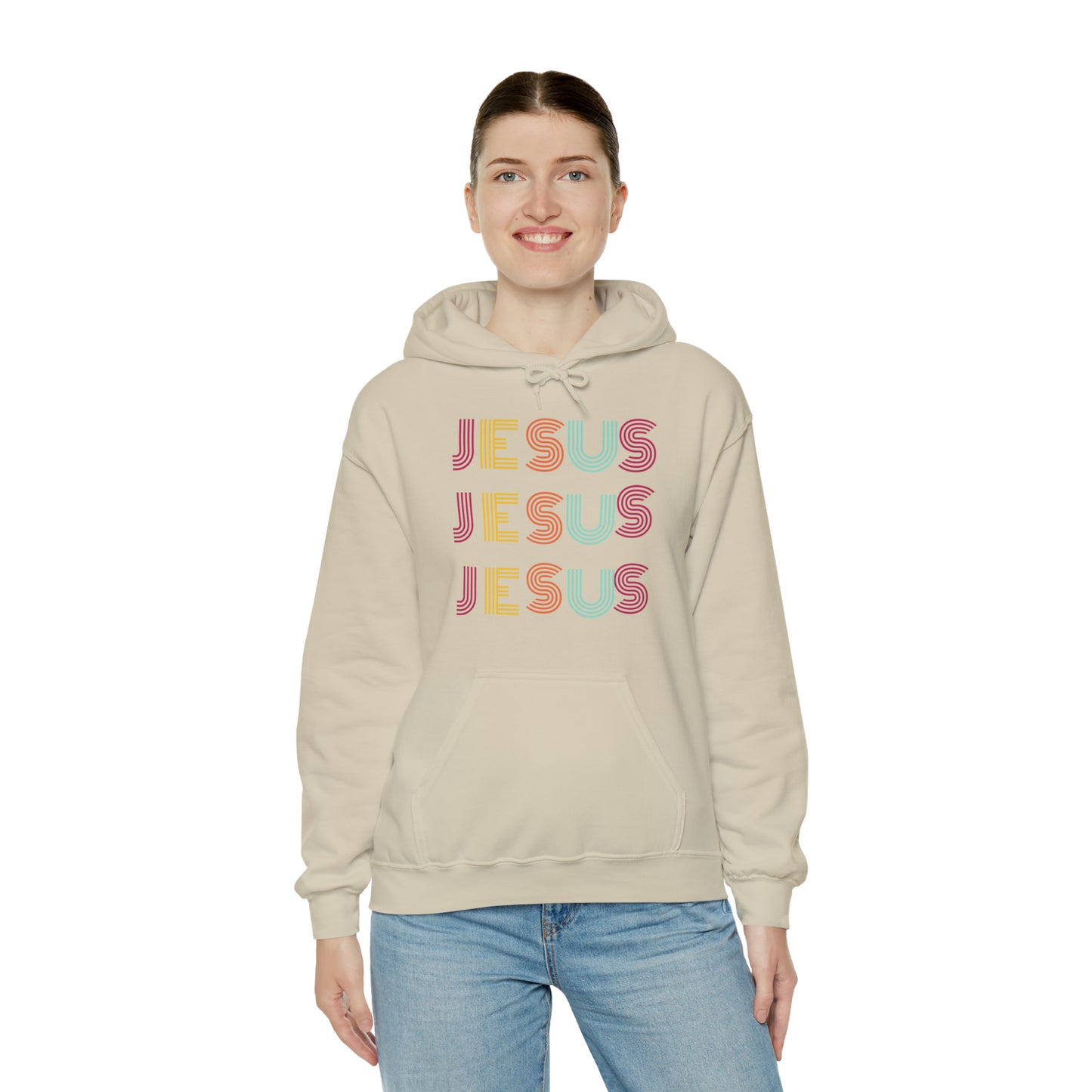 Jesus Unisex Heavy Blend™ Hooded Sweatshirt Jesus