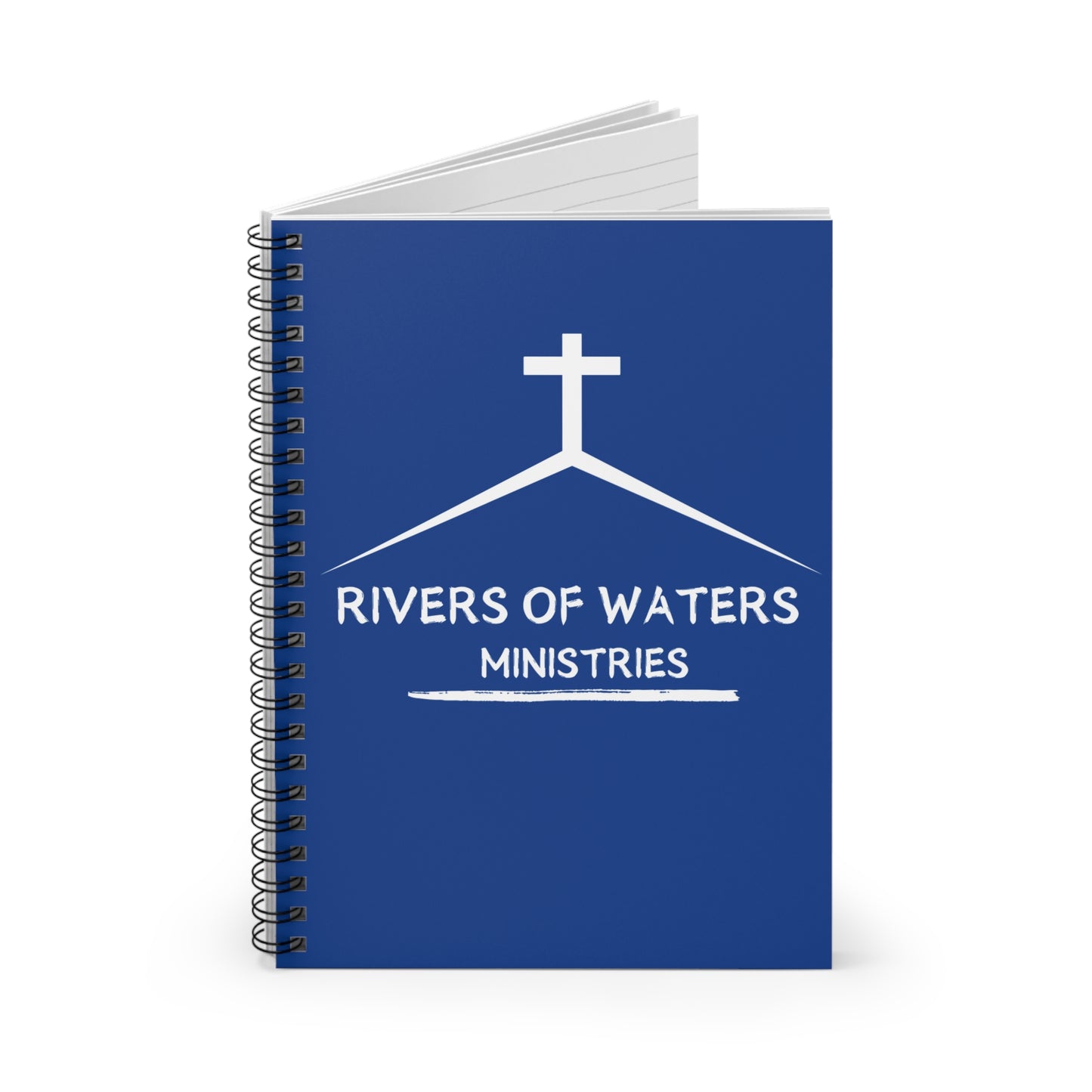 ROWM: Rivers of Waters Ministries - Spiral Notebook - Ruled Line