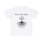 Know Your Roots Unisex Heavy Cotton Tee