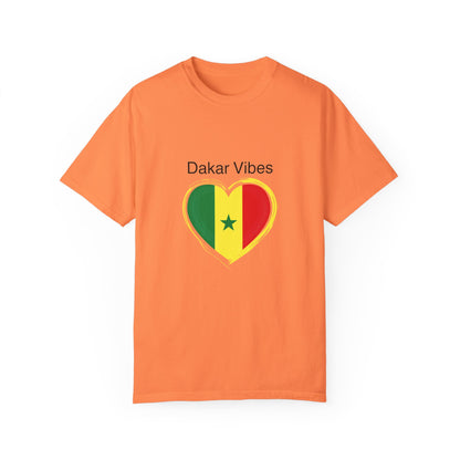 Dakar Vibes e Unisex Garment-Dyed T-shirt