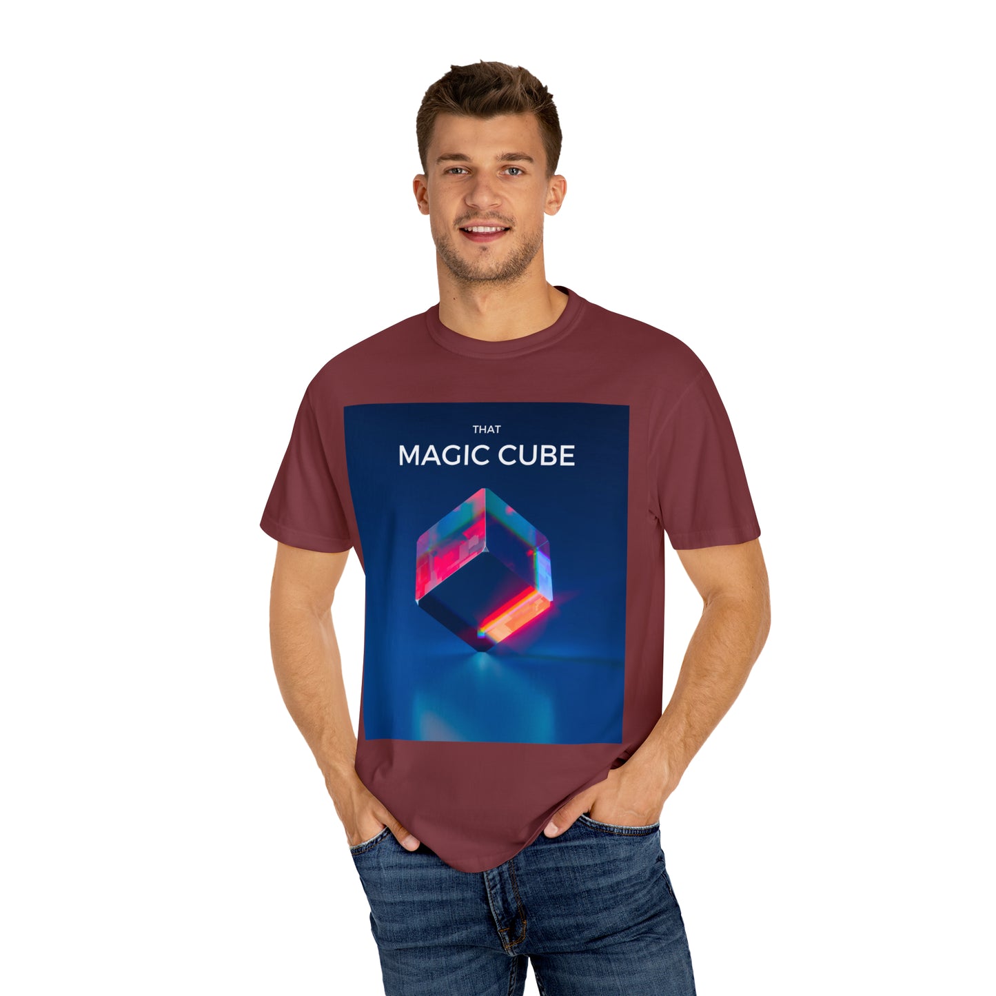 That Magic Cube Unisex Garment-Dyed T-shirt