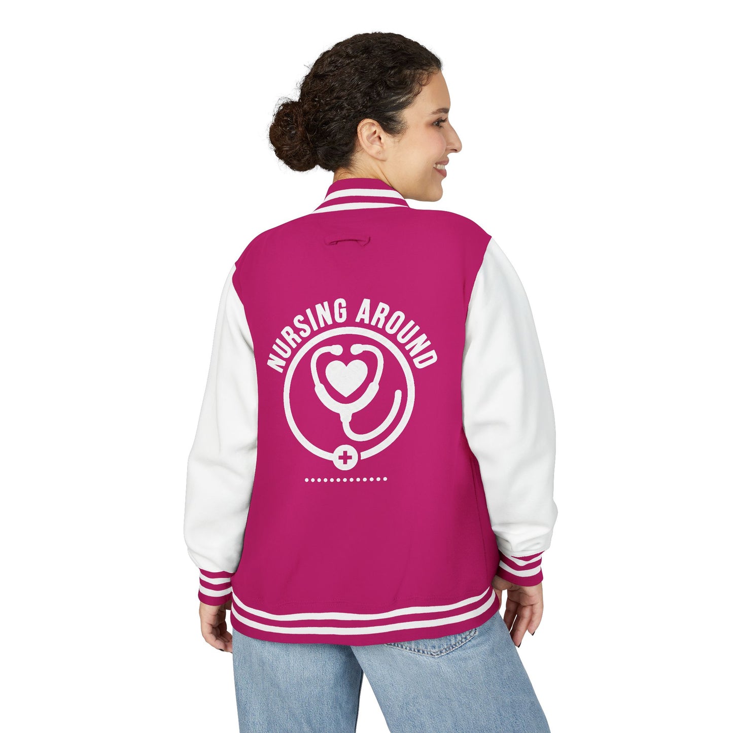 Nursing Around Letterman Jacket