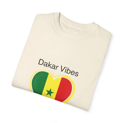 Dakar Vibes e Unisex Garment-Dyed T-shirt