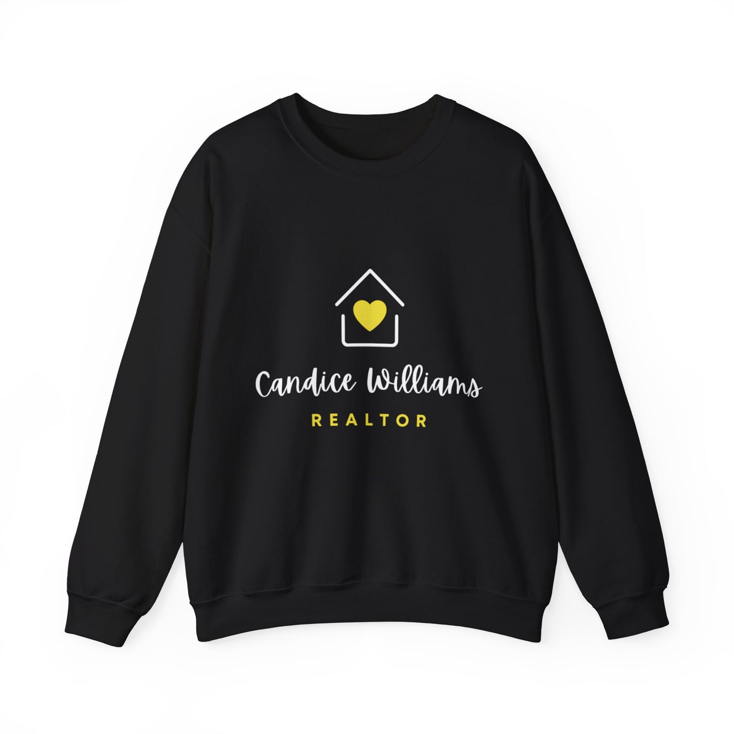 Candice Williams Crewneck Sweatshirt -BLACK