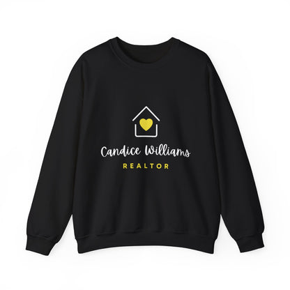 Candice Williams Crewneck Sweatshirt -BLACK