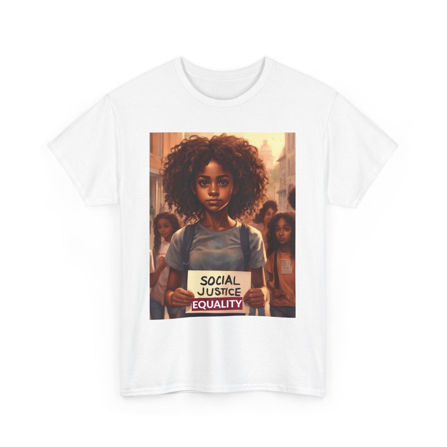Social Justice and Equality  Teen Girl T-shirt