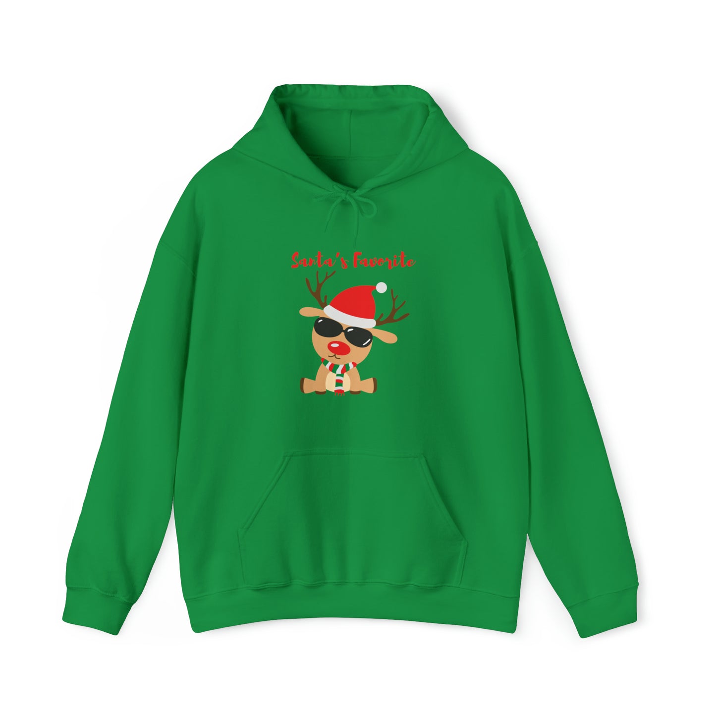 Santa’s Favorite Unisex Heavy Blend™ Hooded Sweatshirt Keep It Moving