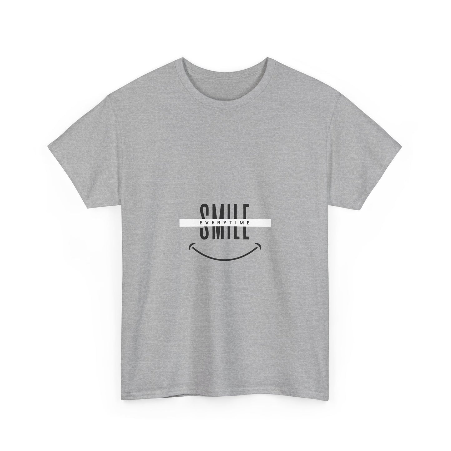 Smile Every Time Unisex Heavy Cotton Tee