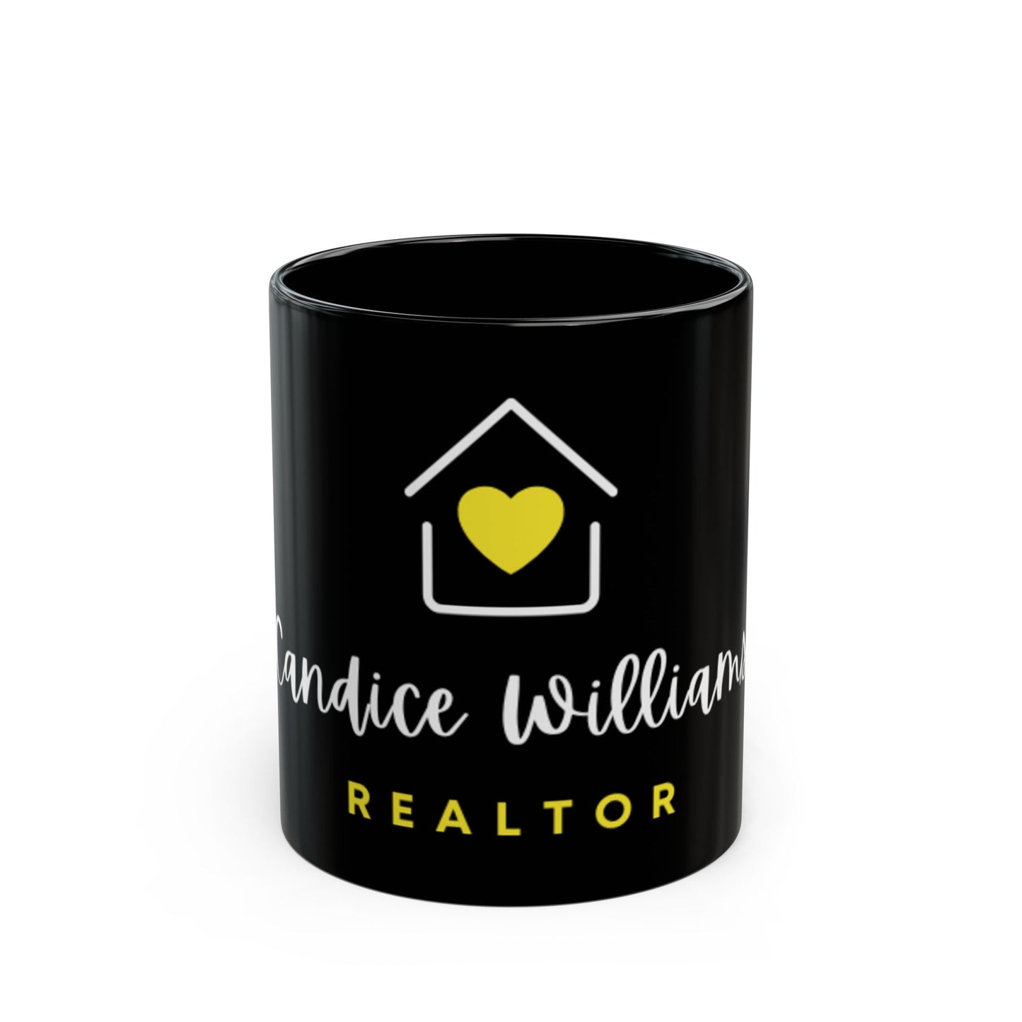 CANDICE WILLIAMS REALTOR Black Mug (11oz, 15oz)