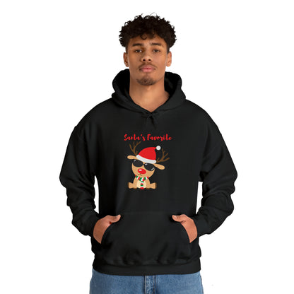 Santa’s Favorite Unisex Heavy Blend™ Hooded Sweatshirt Keep It Moving