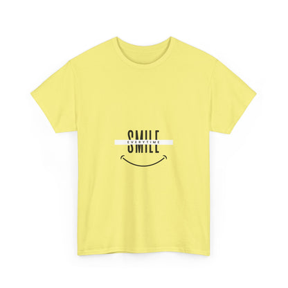 Smile Every Time Unisex Heavy Cotton Tee