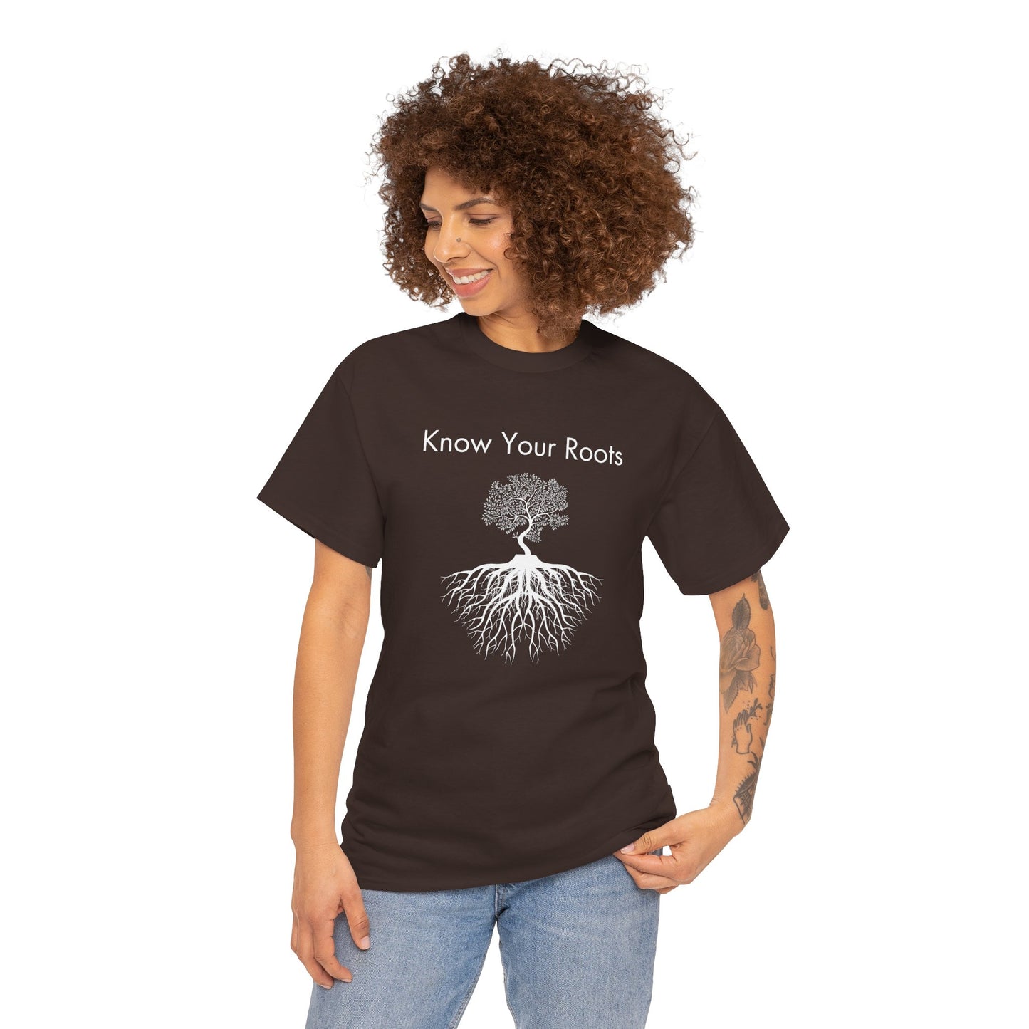 Know Your Roots Unisex Heavy Cotton Tee