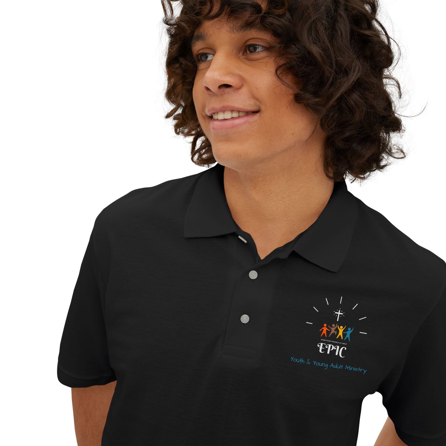 FOLM: EPIC Youth and Young Adults Men's Piqué Polo