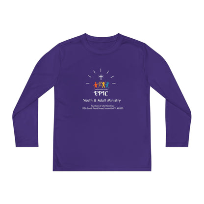 FOLM: EPIC -on the back: Philippians 4:13 - Youth Long Sleeve Tee