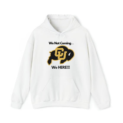 We Not Coming We Here Unisex Heavy Blend™ Hooded Sweatshirt