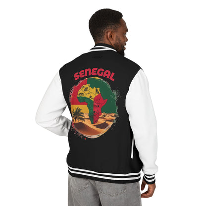 I LOVE SENEGAL Letterman Jacket: NDEYE