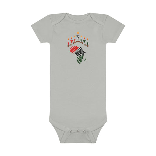 Baby Short Sleeve Onesie® Baby Kwanzaa