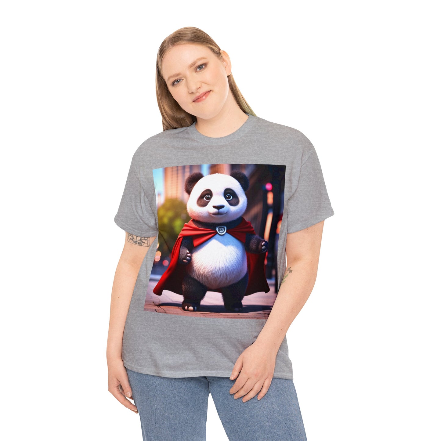 Little Red Panda Unisex Heavy Cotton Tee