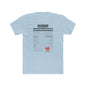NURSING STUDENT NUTRITIAN FACTS T-shirt