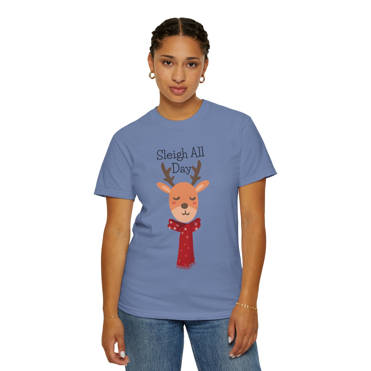 Sleigh All Day Unisex Garment-Dyed T-shirt