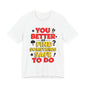 Unisex Jersey Short Sleeve Tee