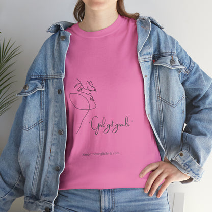 Girl Got Goals Unisex Heavy Cotton Tee