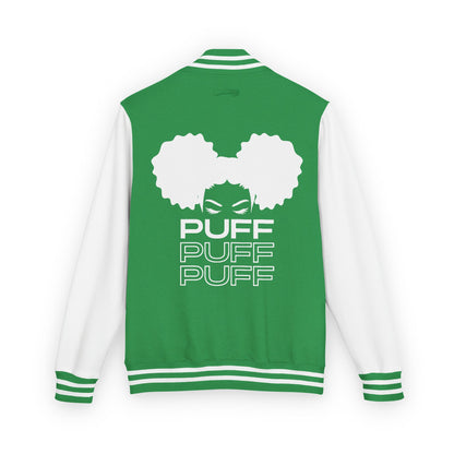 Puff Puff Puff Letterman Jacket