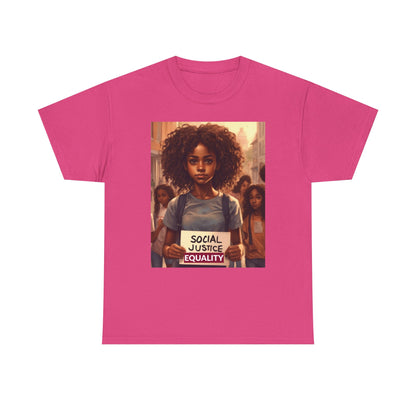 Social Justice and Equality  Teen Girl T-shirt