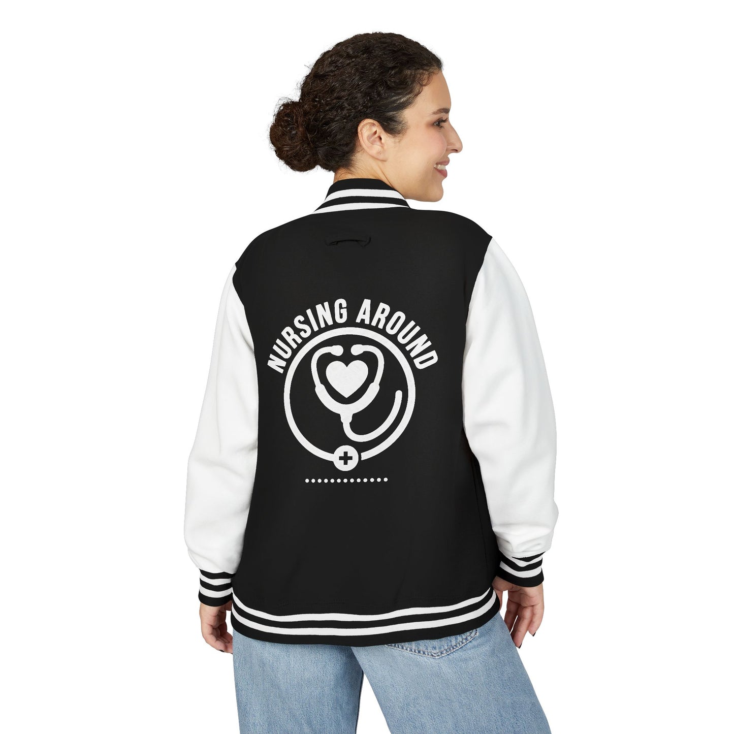 Nursing Around Letterman Jacket