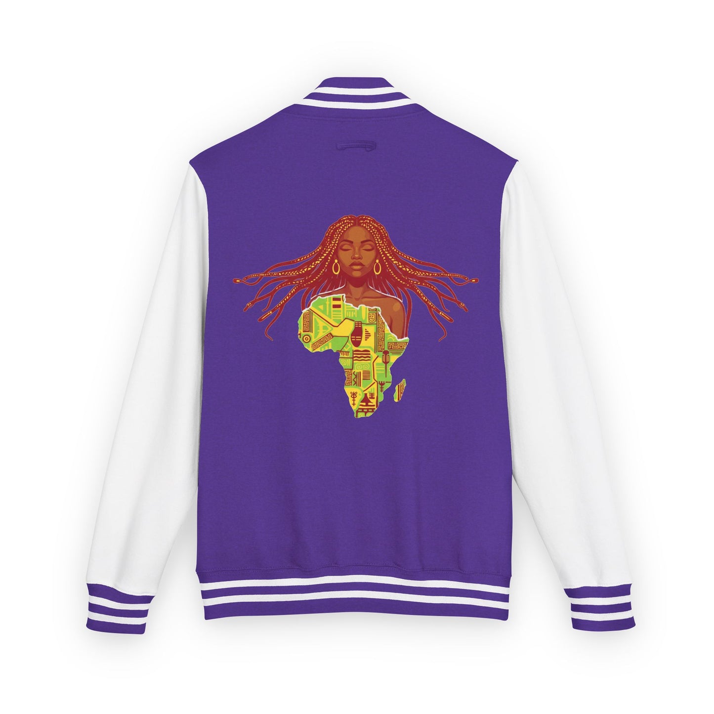 African Hair Braider Letterman Jacket: NDEYE