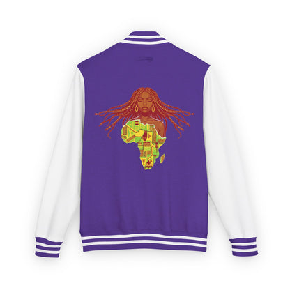 African Hair Braider Letterman Jacket: NDEYE