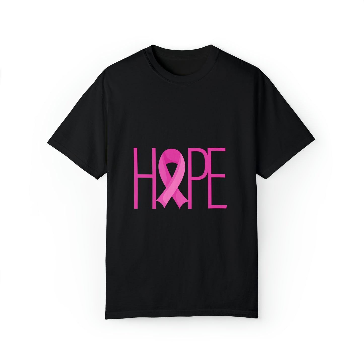 Breast Cancer Hope Unisex Garment-Dyed T-shirt