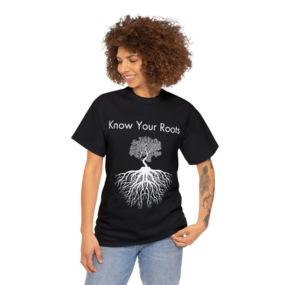 Know Your Roots Unisex Heavy Cotton Tee