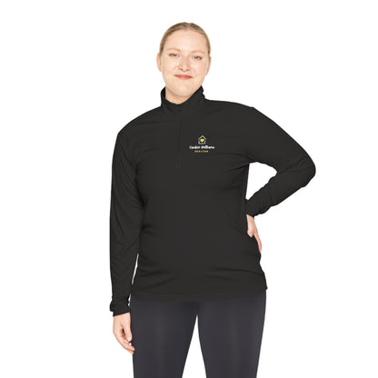 Candice Williams Realtor Quarter-Zip Pullover--BLACK