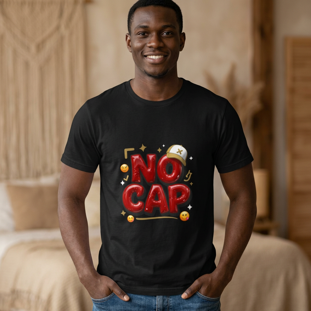NO CAP (red) T-shirt