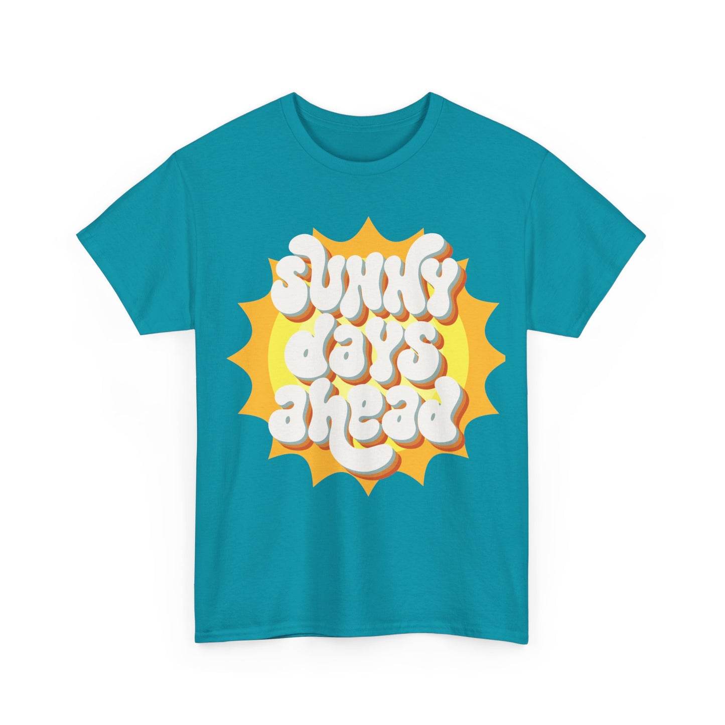 Sunny Days ahead LifeUnisex Heavy Cotton Tee