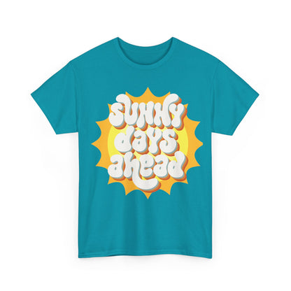 Sunny Days ahead LifeUnisex Heavy Cotton Tee