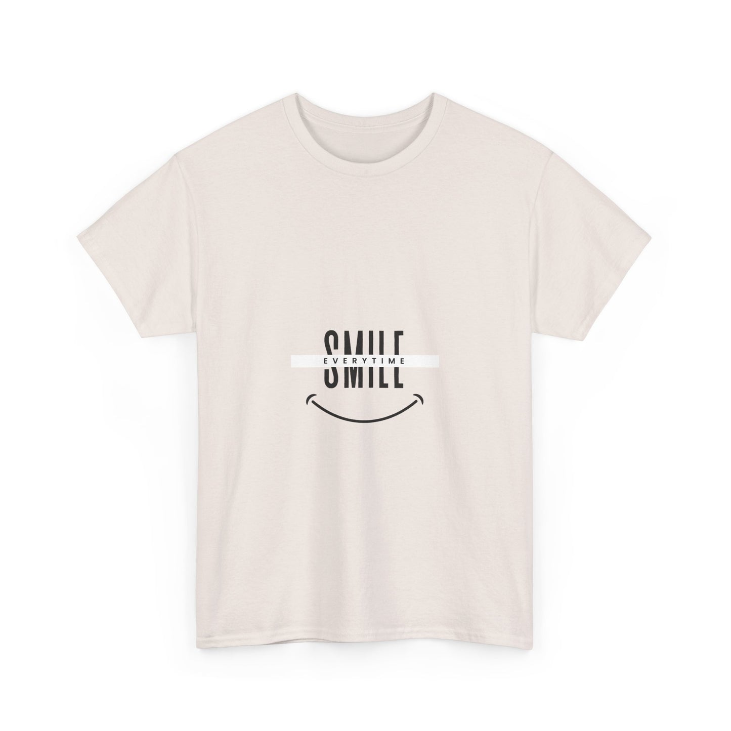 Smile Every Time Unisex Heavy Cotton Tee